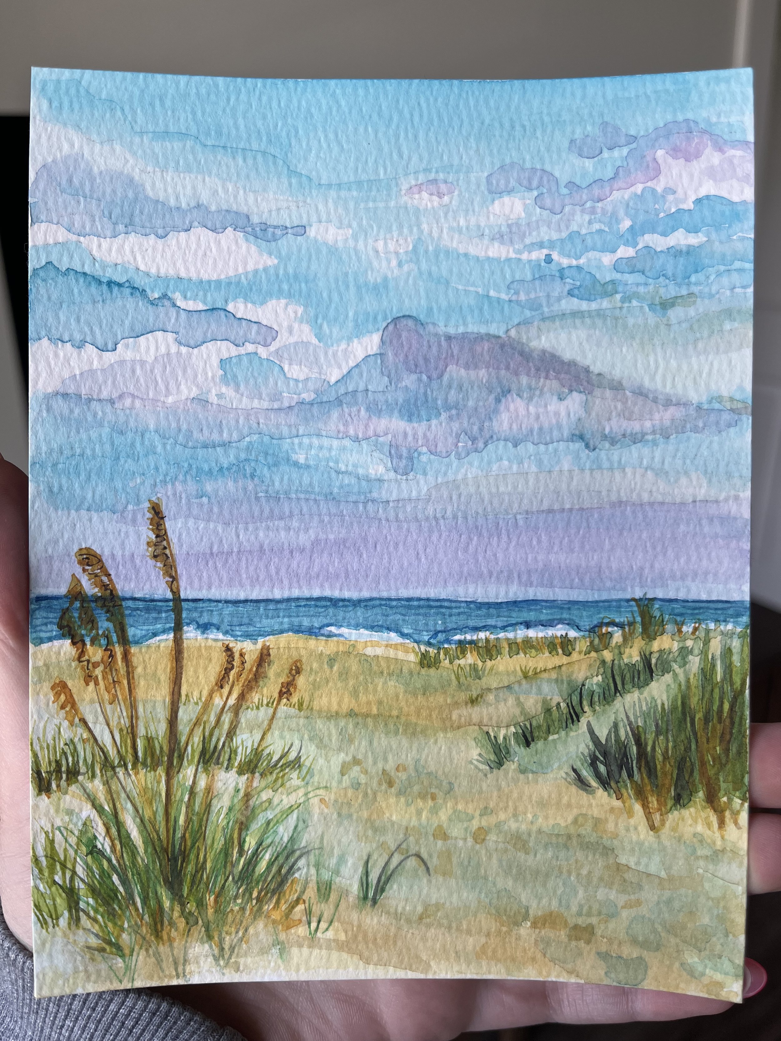 Pawley's Island- watercolor landscape