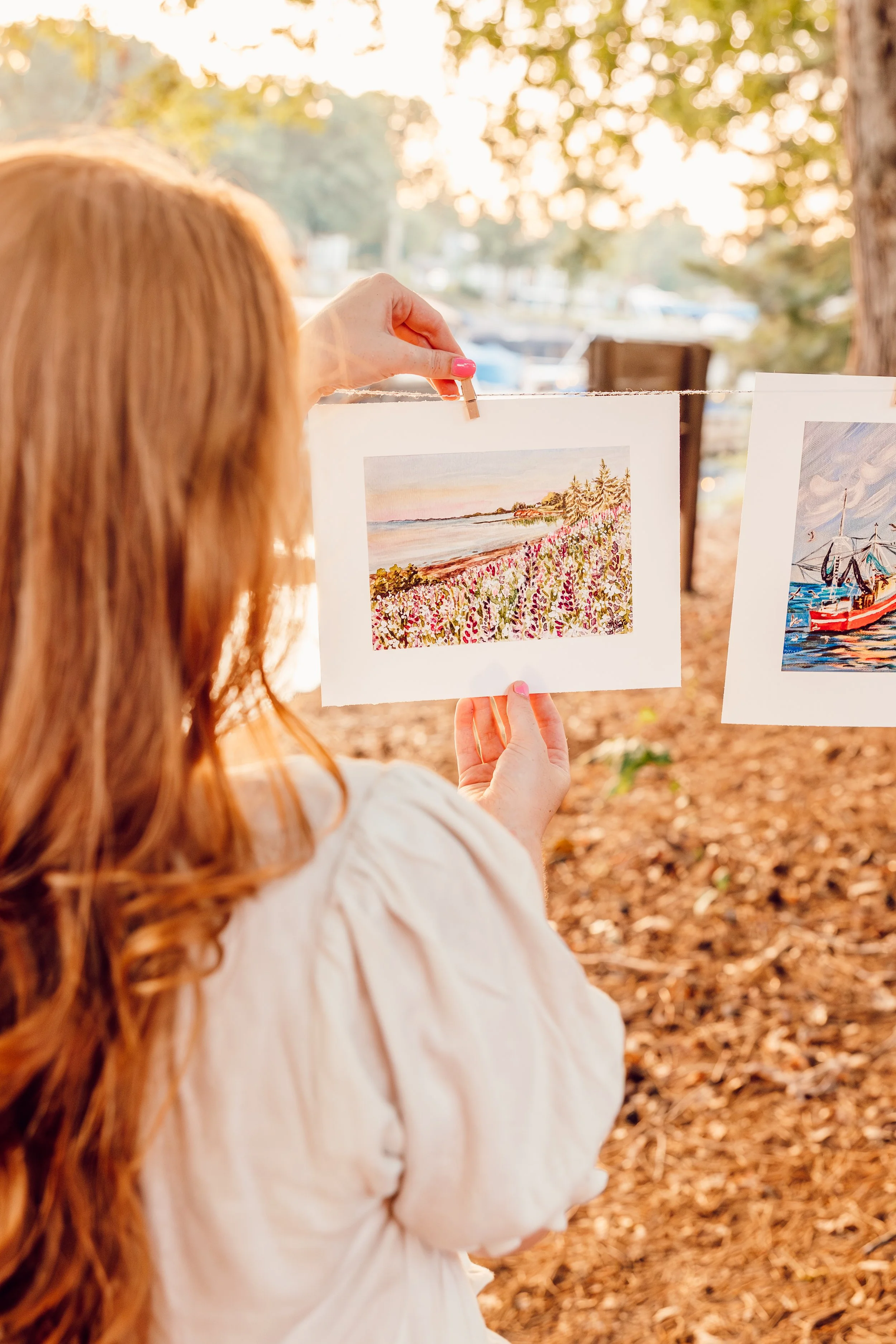 Lupin and a Little Home PRINT