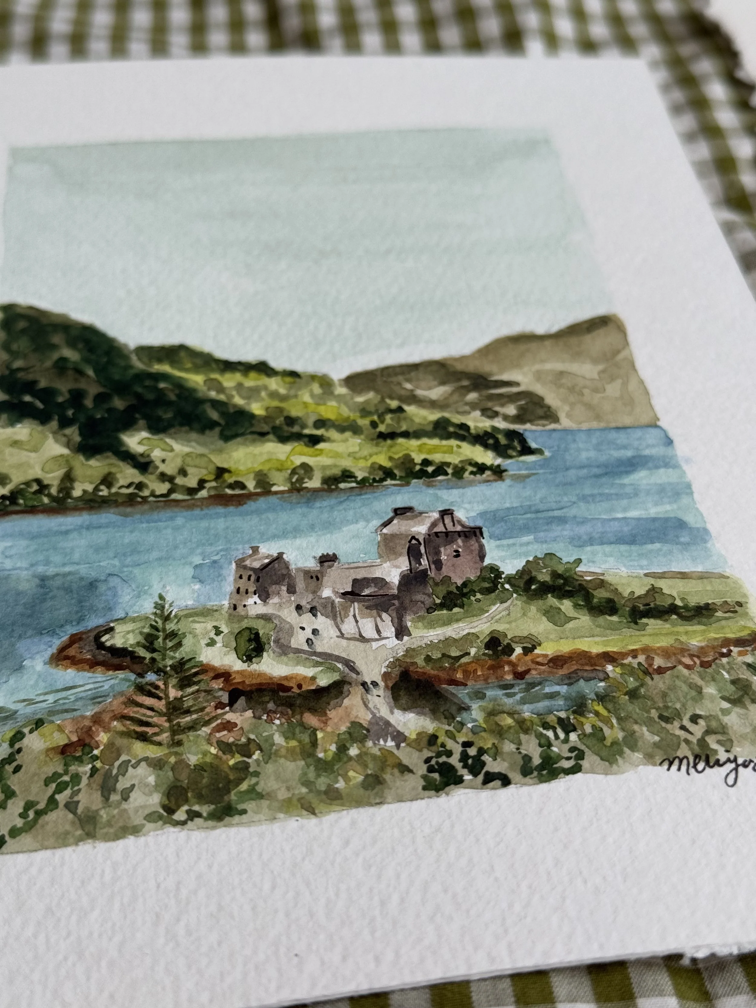 The Castle Loch PRINT
