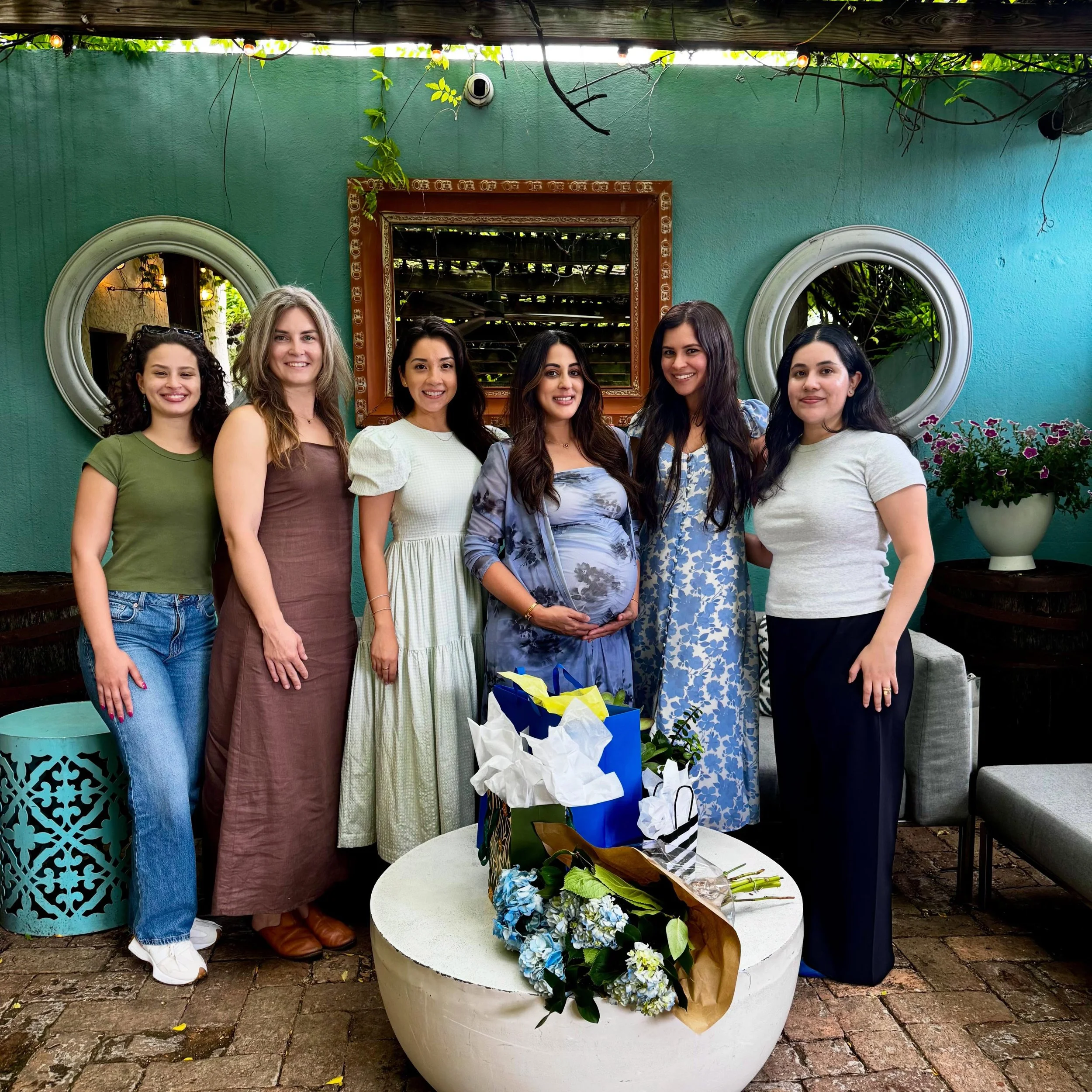 From our very first days at Vigor to this beautiful new chapter 🤰💙
Watching our clients grow stronger through every season of life is one of the greatest privileges of this work. We celebrated sweet Vicki as she prepares to welcome her baby boy, an