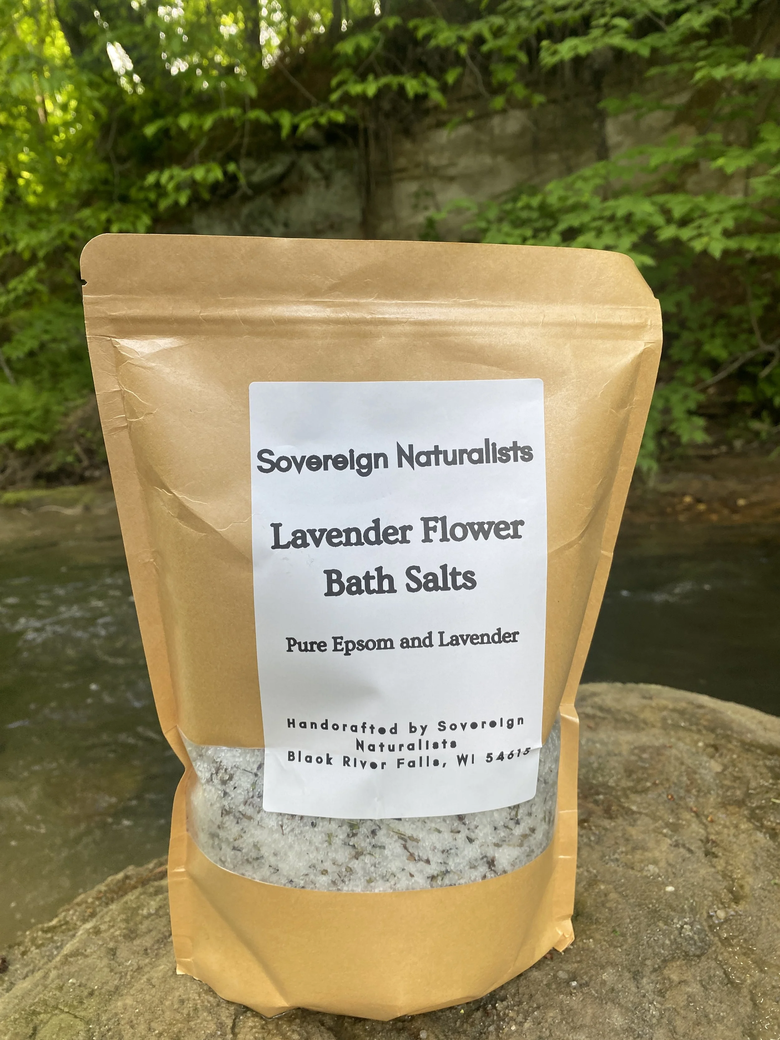 Lavender Flower Mineral Soak