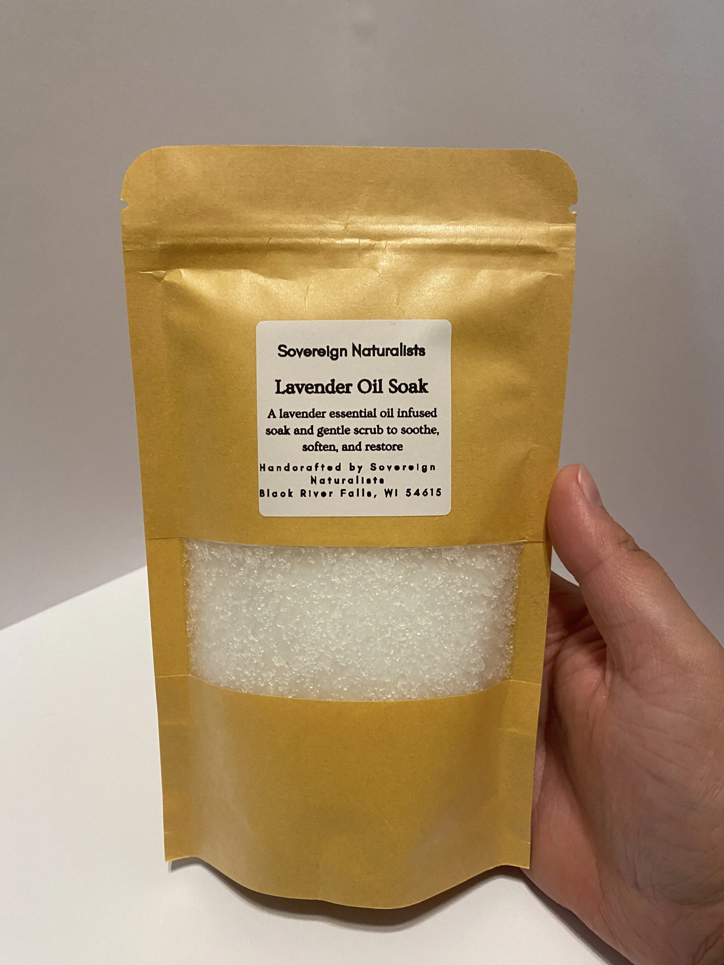 Lavender Oil Soak- 8 oz