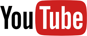 YouTube logo with linked account for easy access
