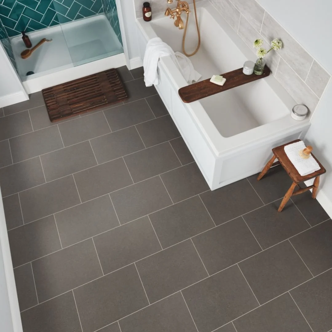 Bern Stone from Karndean Designflooring blends the timeless look of concrete with a hint of terrazzo texture&mdash;bringing quiet character and versatility to any room.

A refined foundation for bold design. Find inspiration for your space at The Car