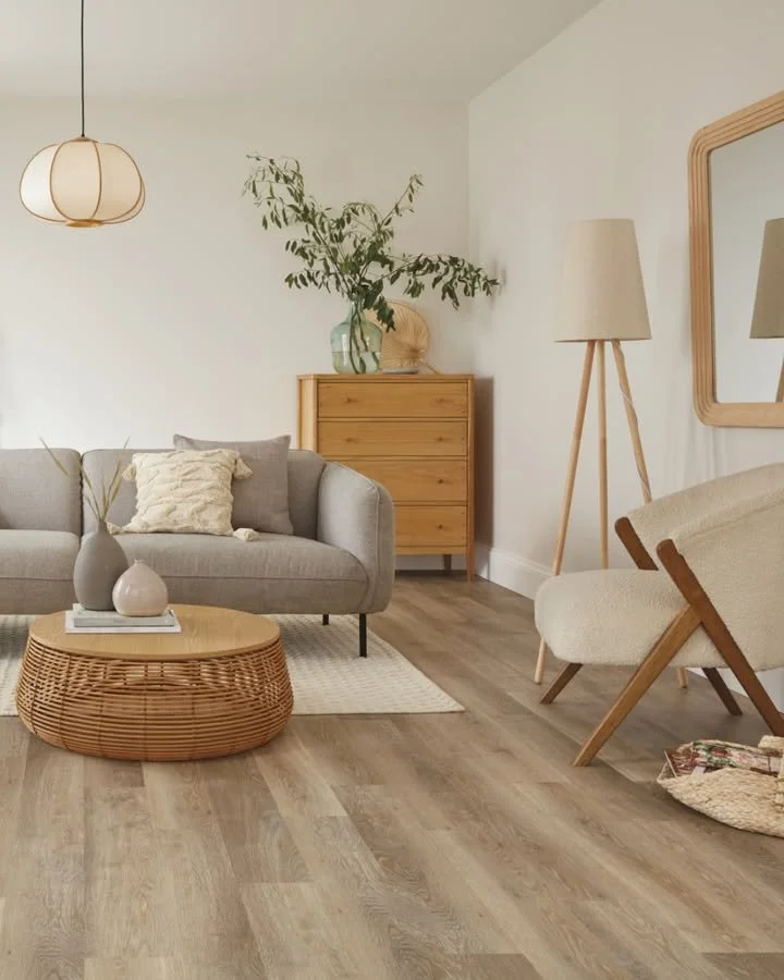 One floor. Three *very* different ways to design a room. ✨

So which one's your favorite? Let us know in the comments.

Featured floor: Lime Washed Oak from Karndean Designflooring.

We are here to help. Design your dream floor with The Carpet Studio