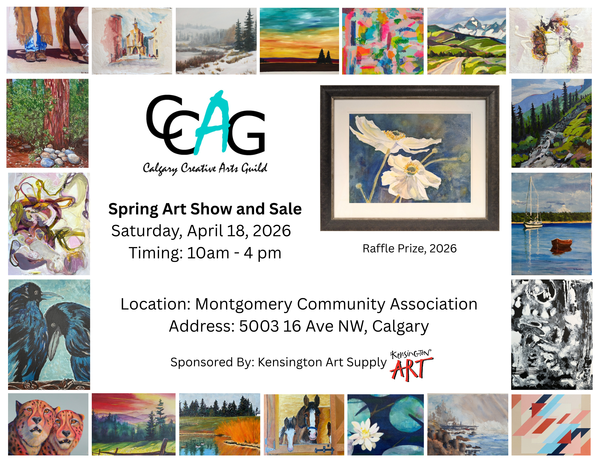 CCAG SPRING ART SHOW AND SALE