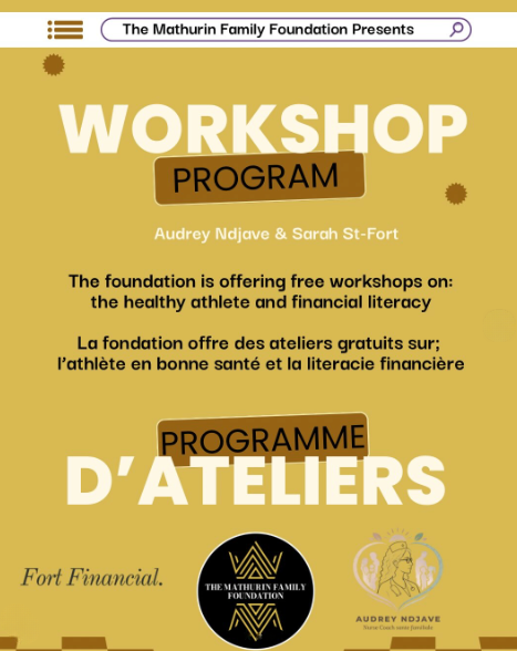 Workshop in partnership with Sarah Fort and Audrey Ndjave