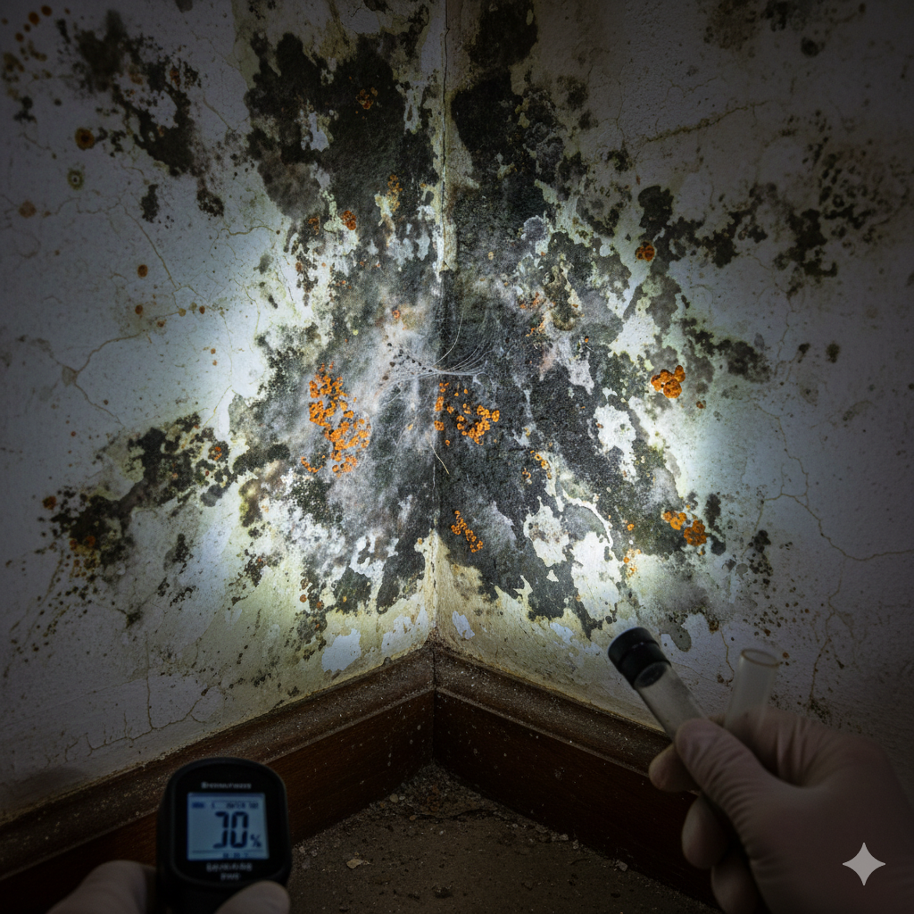 Professional Home Inspections: Find Mold and Reason it Occurred