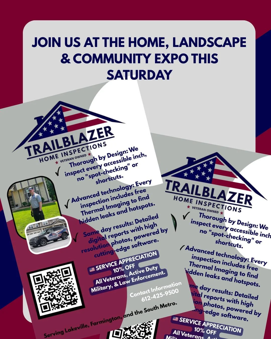 If you own a home in Lakeville and the surrounding area, you won&rsquo;t want to miss the Home, Landscape &amp; Community Expo this Saturday! 🏠🛠️

Why attend?
✅ Meet 140+ local experts in one spot (from landscaping to remodeling).
✅ Get fresh inspi