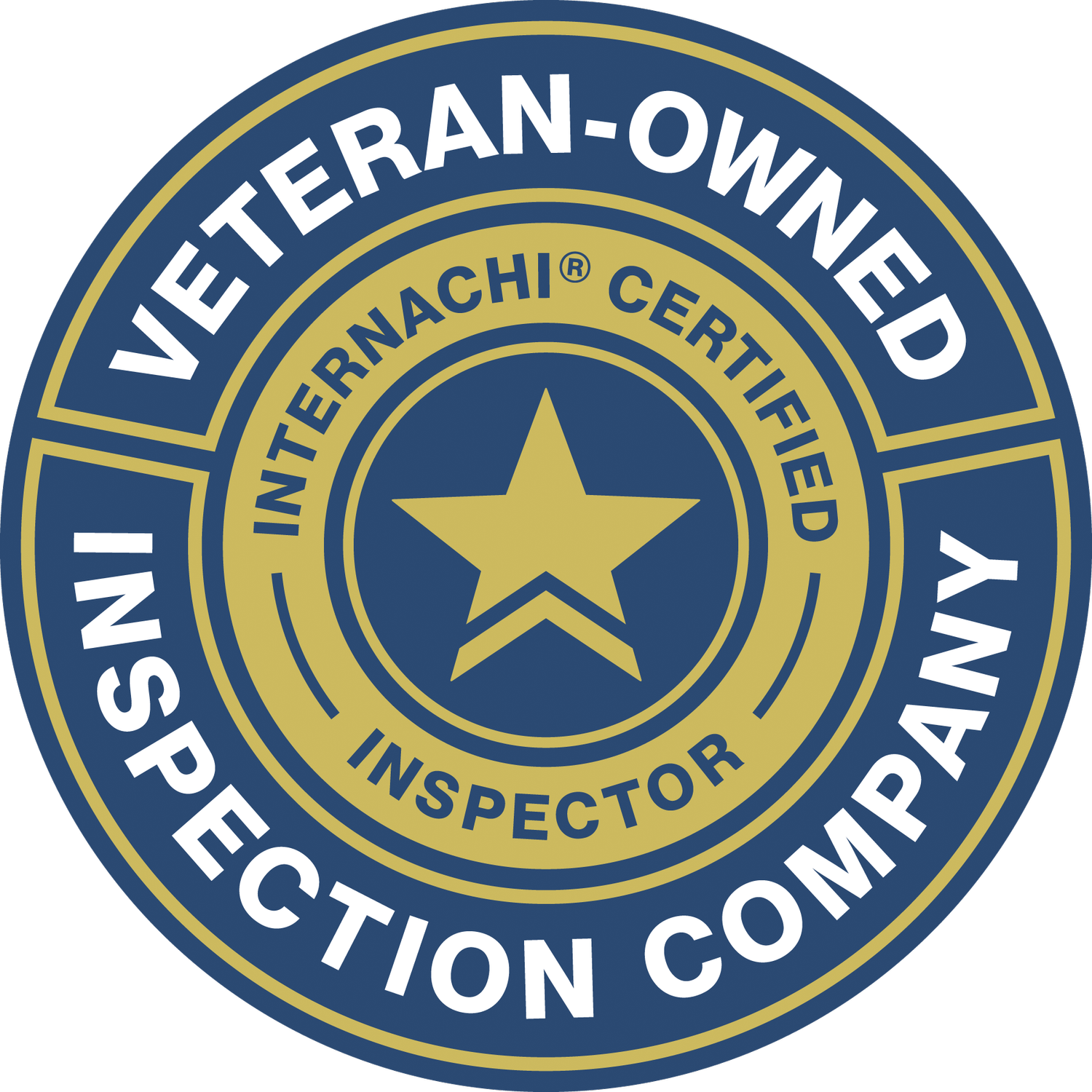 Veteran Owned Certified Home Inspector Badge