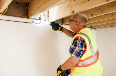 Home inspection in Bloomington MN identifying moisture electrical and structural issues