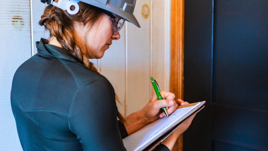 Home inspection in Hampton MN identifying structural and system concerns