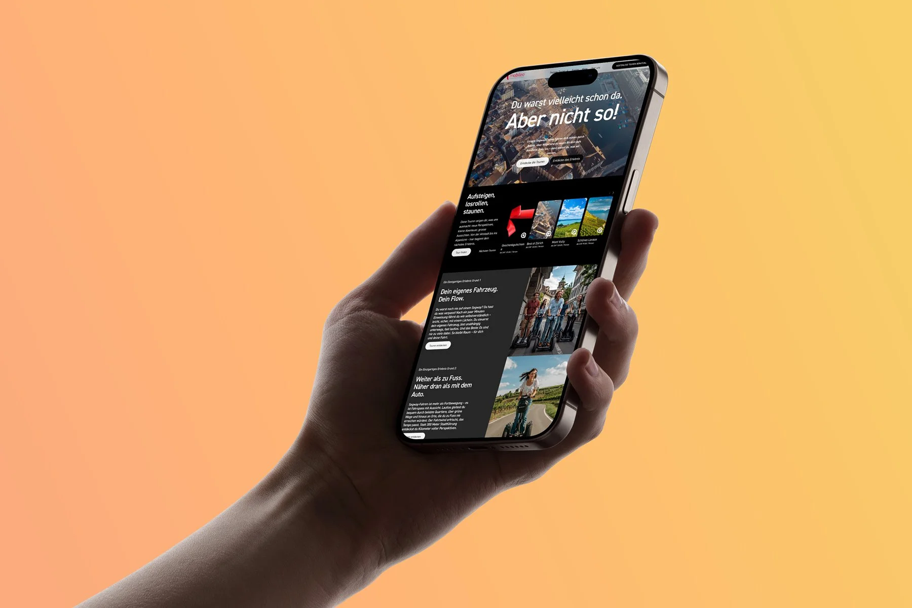 Premium Webdesign für Schweizer Tourismus Unternehmen – Mit strategischer Neuausrichtung und Squarespace zum Buchungserfolg