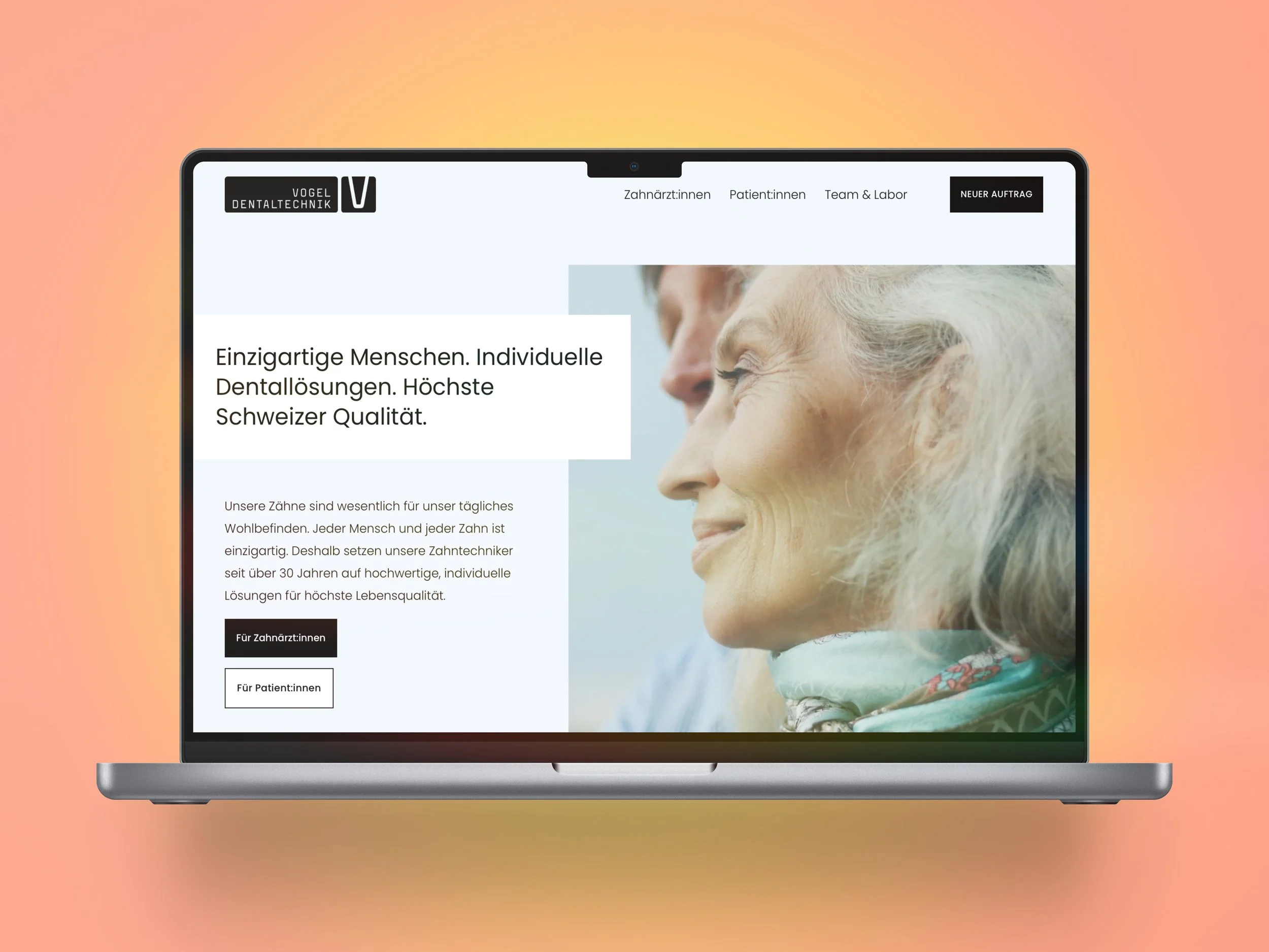 Modernes Webdesign für innovative Zahntechniker: Das Projekt Vogel Dental