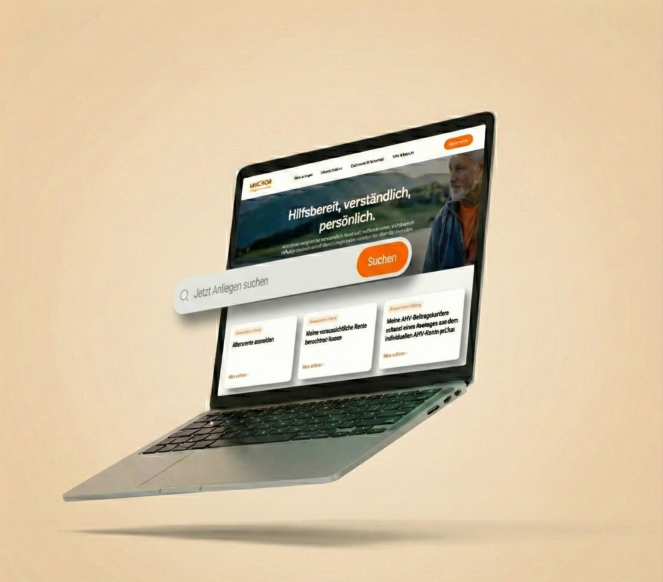 Migros Ausgleichskasse: Website Relaunch