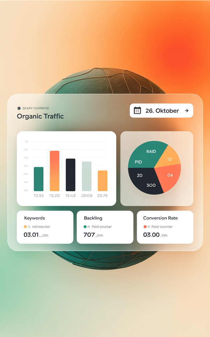 Google SEO Dashboard für perfekte Übersicht