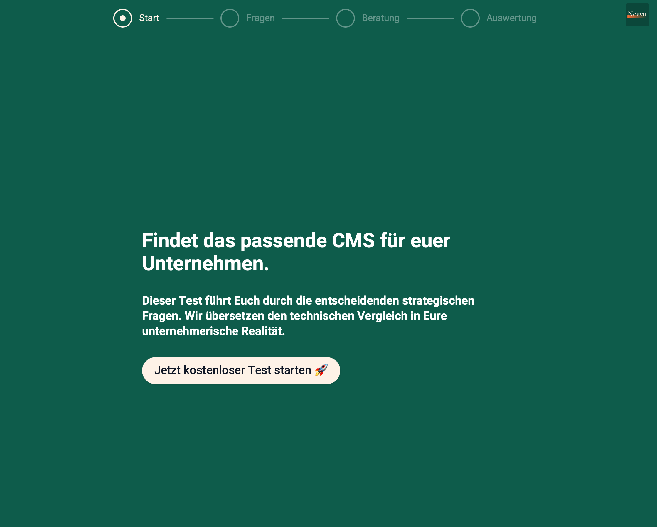 Free online CMS evaluation for Swiss SMEs