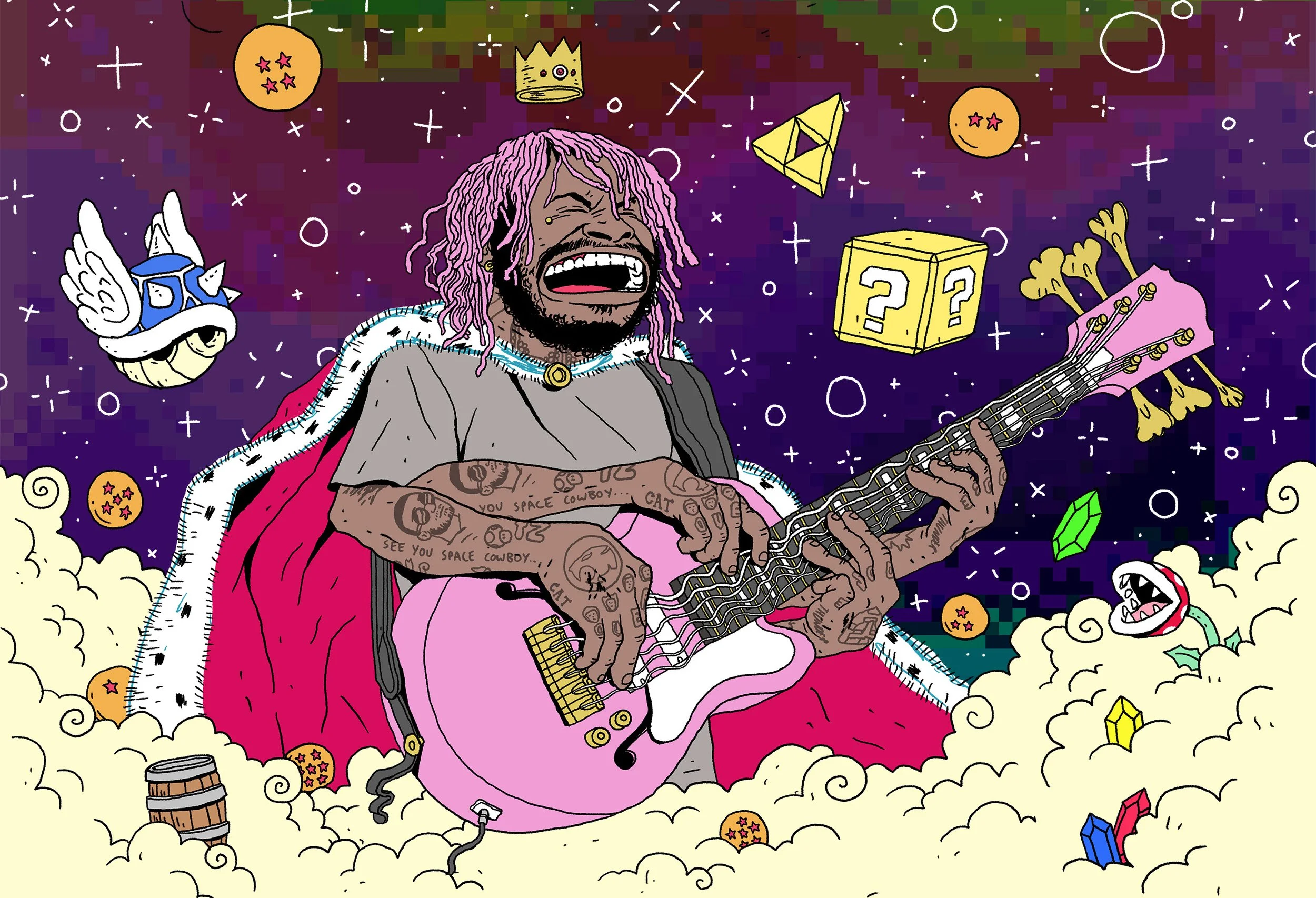 King of the Cats - Illustration, 2020