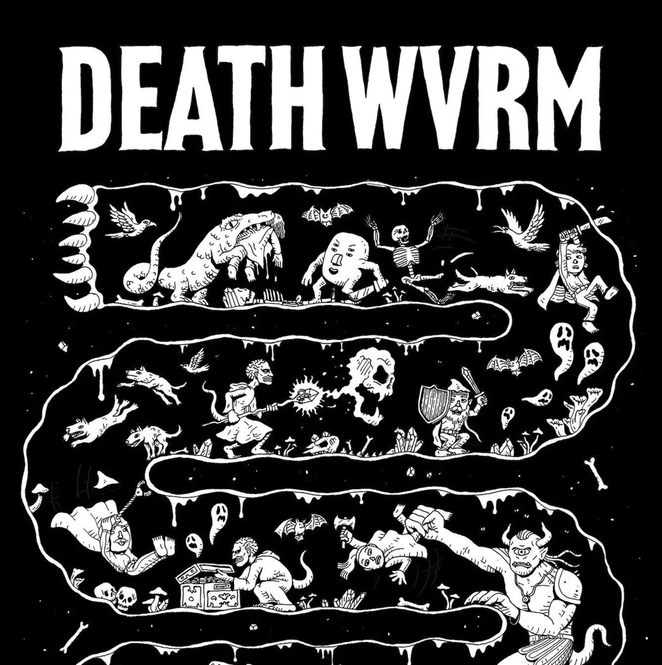 Death Wvrm - T Shirt Design