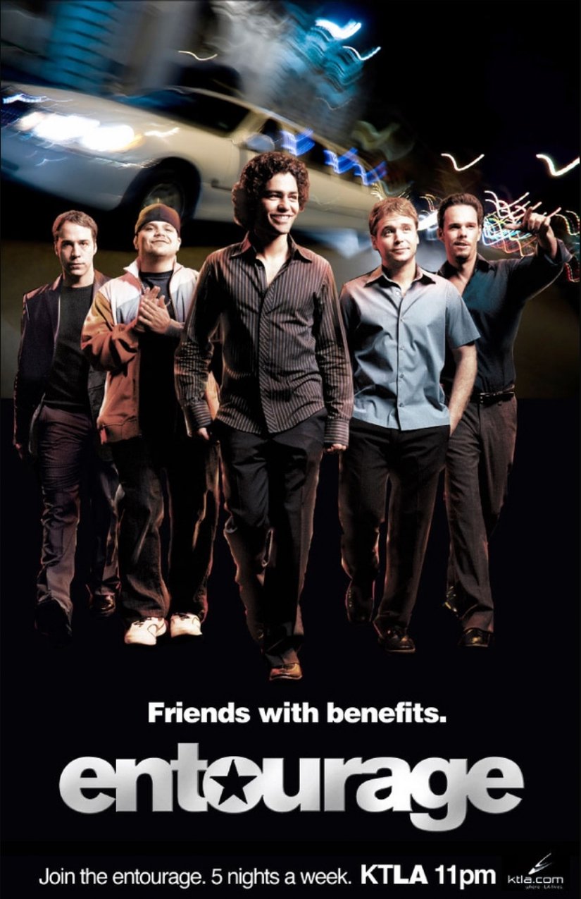 PLAY TO THE HEART:
What is the essence of a product that resonates emotionally with your customer, shopper, buyer
or viewer? For this series was it Hollywood? Glamor? Wealth? Sex? Nightlife? No. It was
friendship.