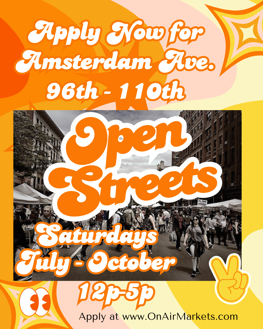 Vend at Open Streets  - Apply Now