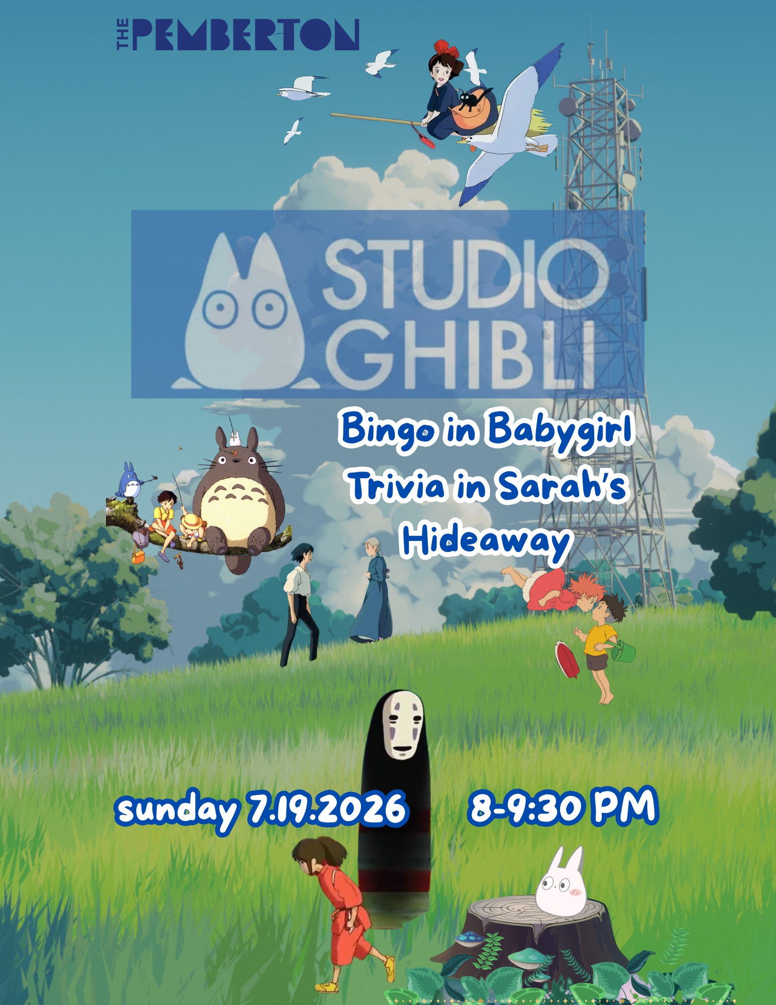 Studio Ghibli Bingo and Trivia!