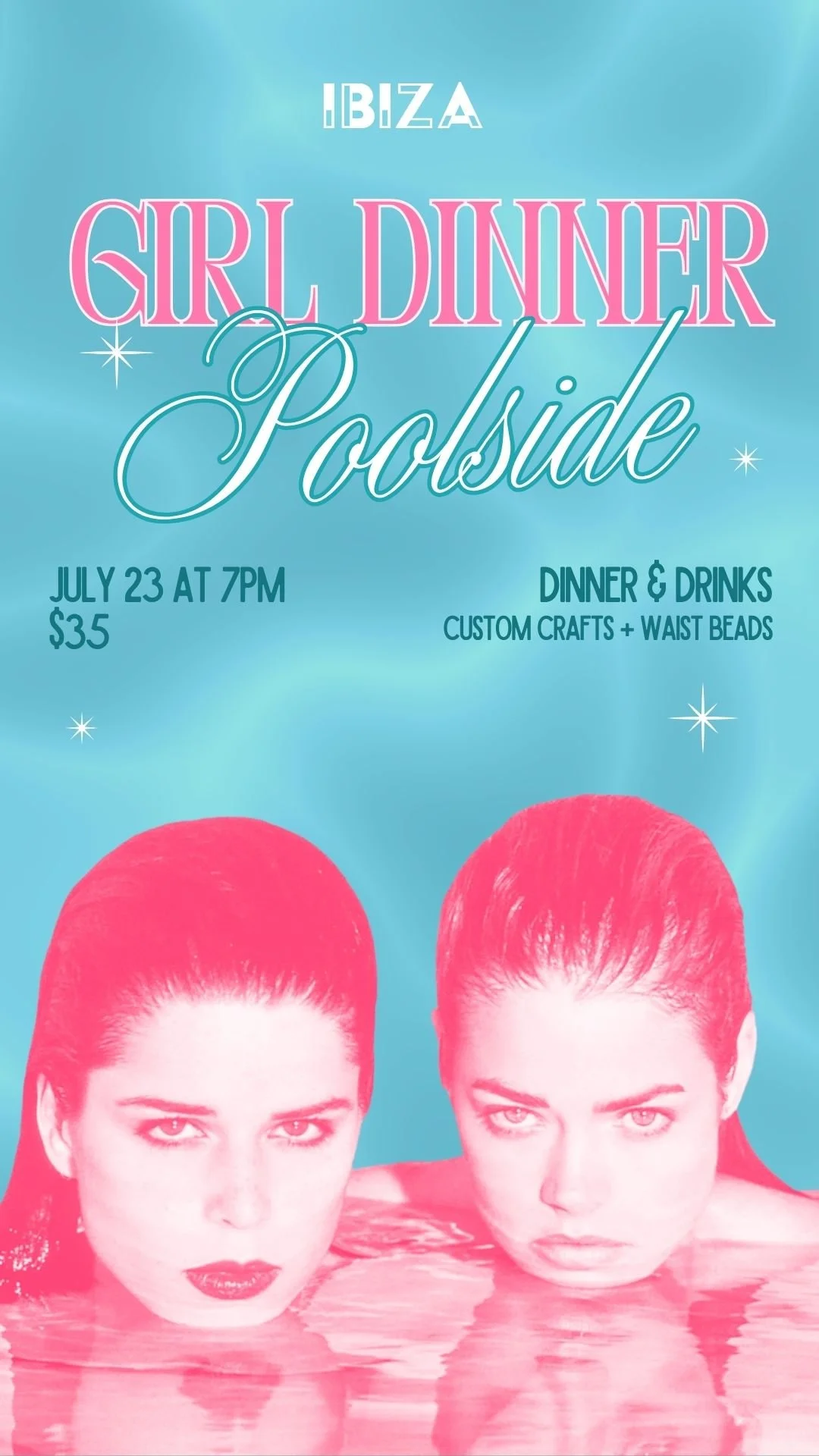Girl Dinner: Poolside 