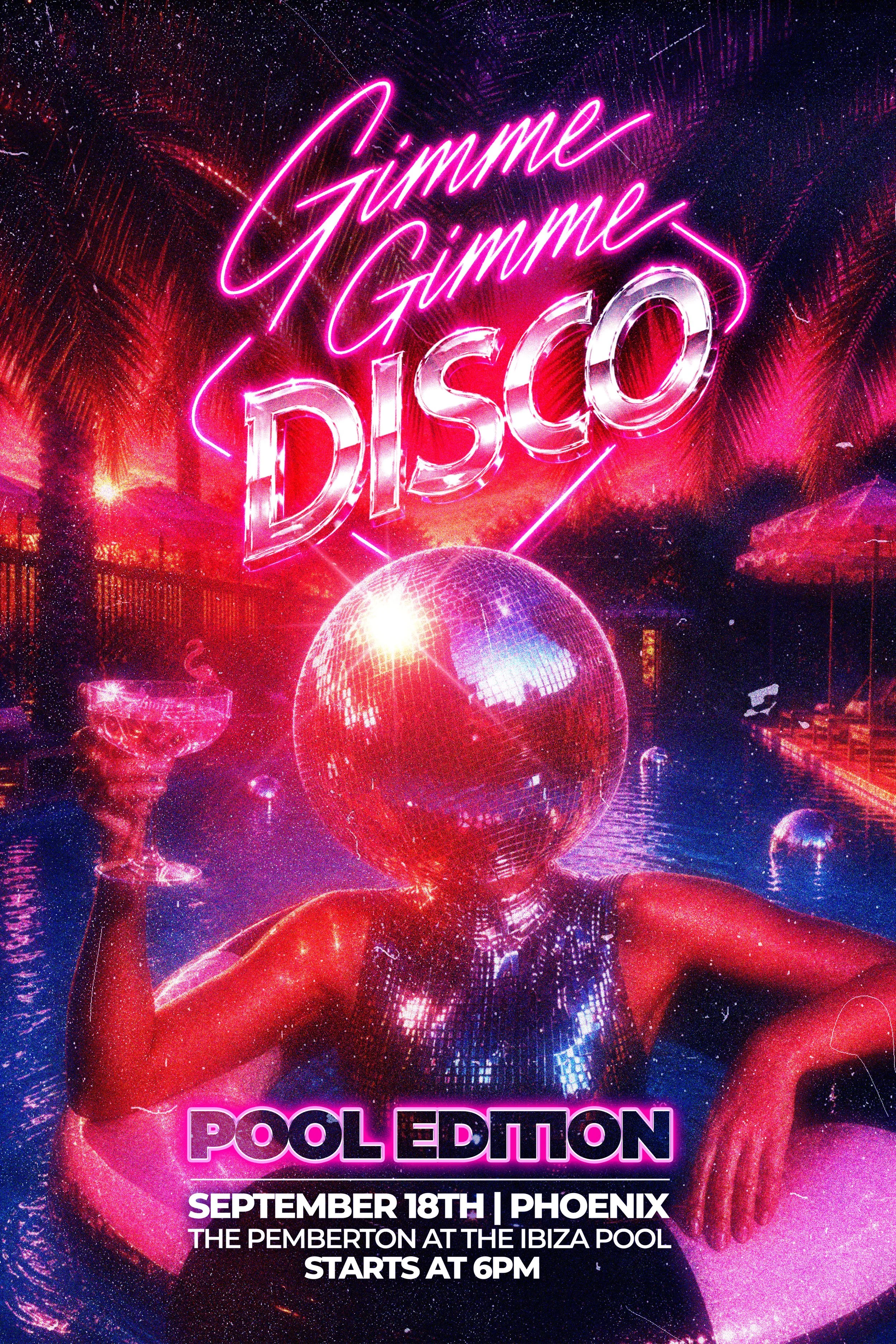Gimmie Gimmie Disco Pool Party