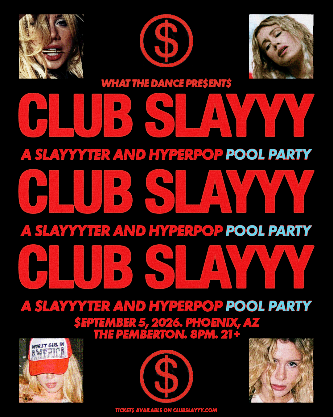 CLUB SLAYYY: A SLAYYYTER &amp; HYPERPOP POOL PARTY