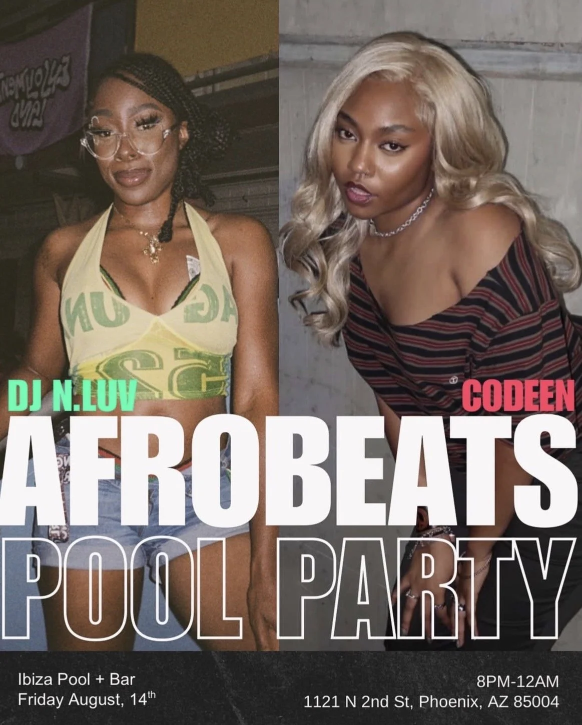 Afrobeats Pool Party