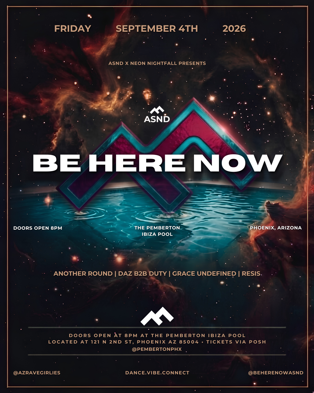 Be Here Now Pool Party