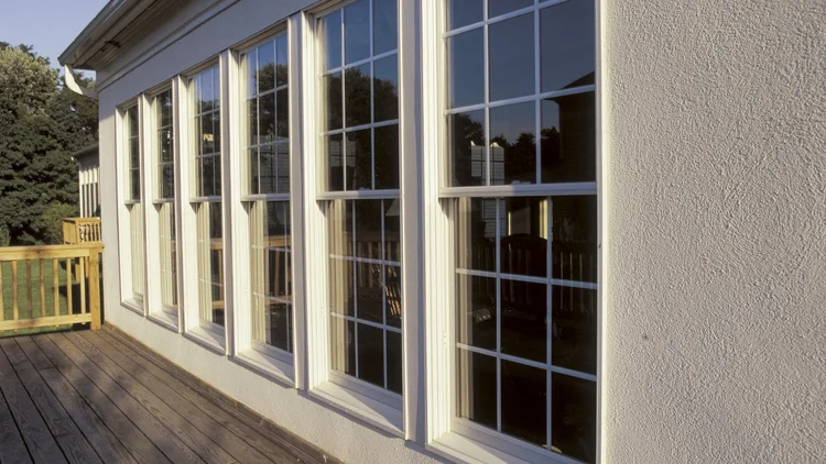 Window replacement on a Northwest Washington home