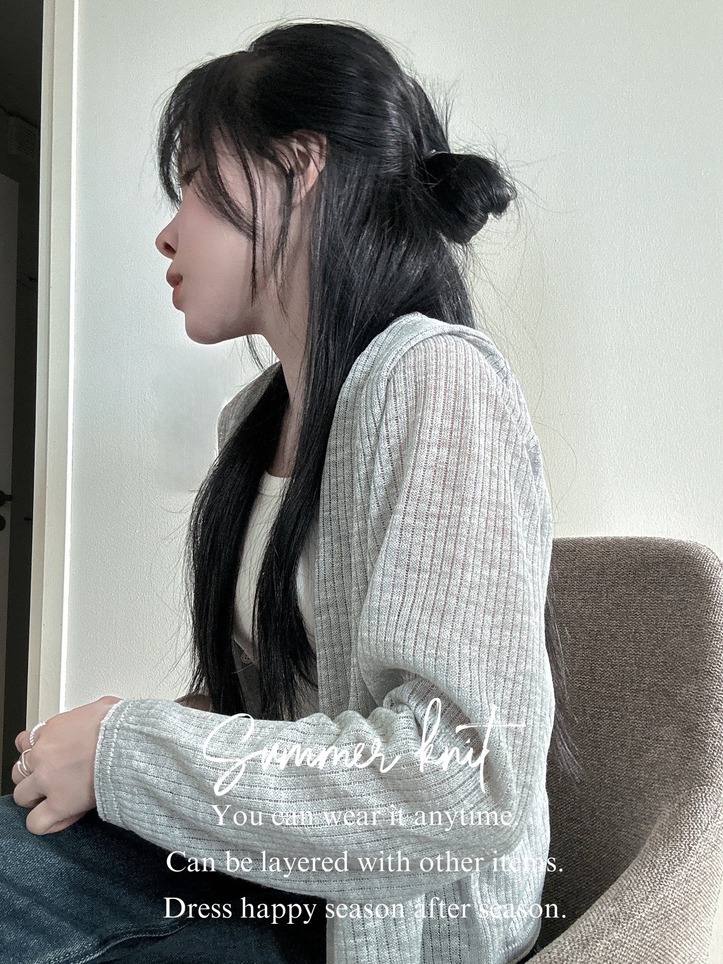 &ldquo;The first moments of summer&rdquo;🌿&mdash; that&rsquo;s what we&rsquo;ve told to each other in our team about this cardigan, we think that it is perfect for the upcoming season 🍋

🌸Annyeong to your new favorite wardrobe! Dear Ji-Ah Studio -
