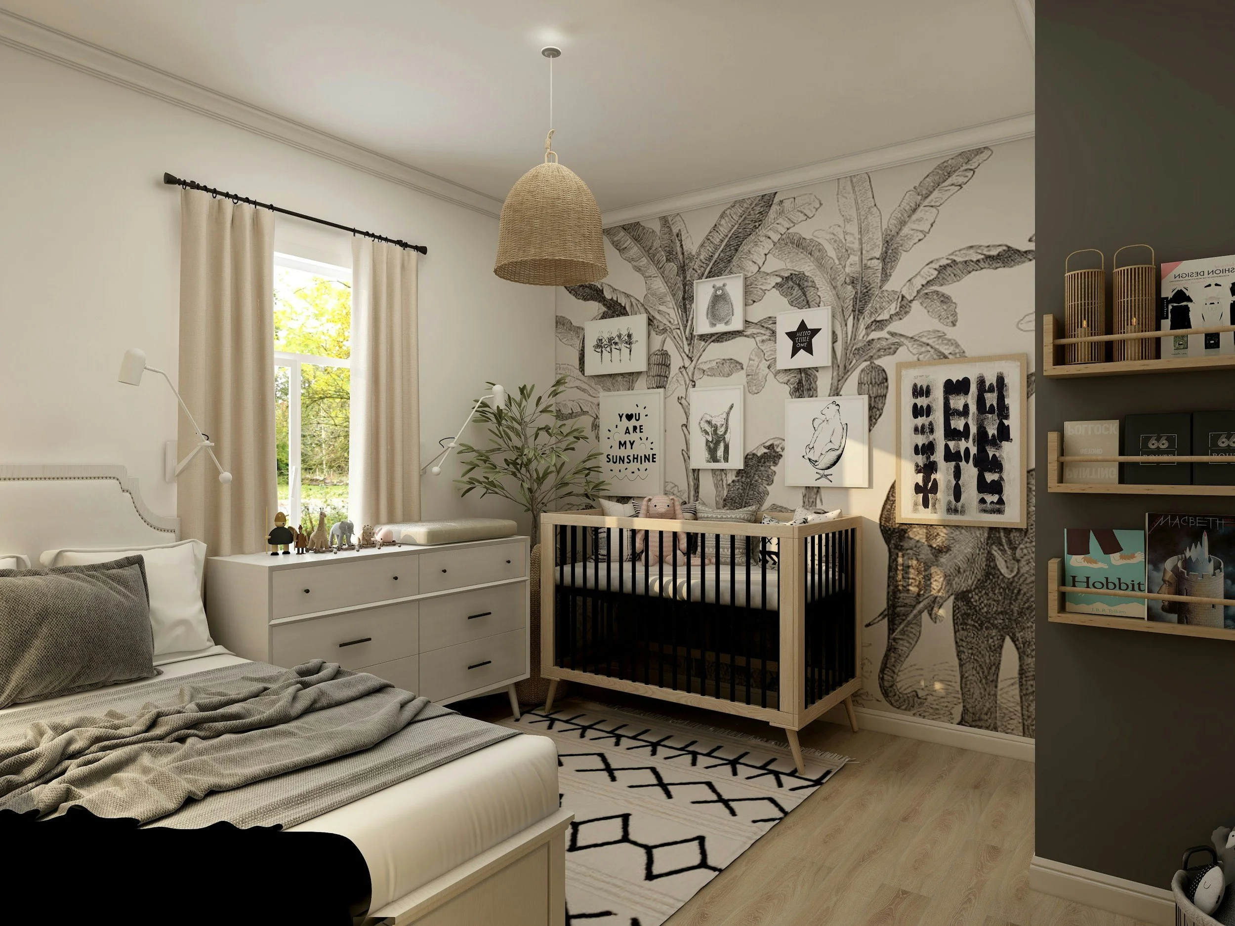 Designing Harmony: Selecting the Ideal Color for Your Nursery
