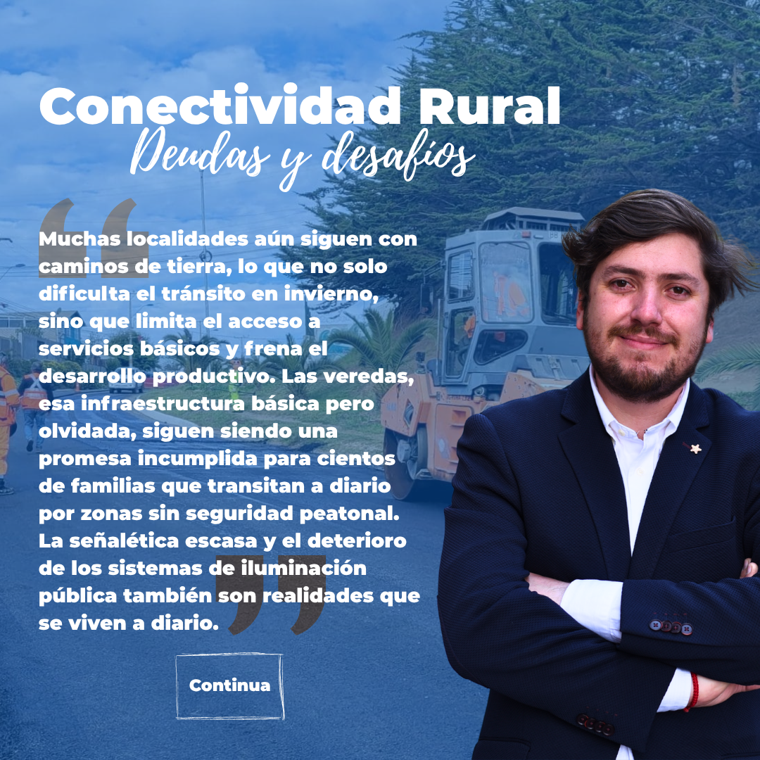 Conectividad rural: deudas y desafíos con nuestras localidades de O’Higgins