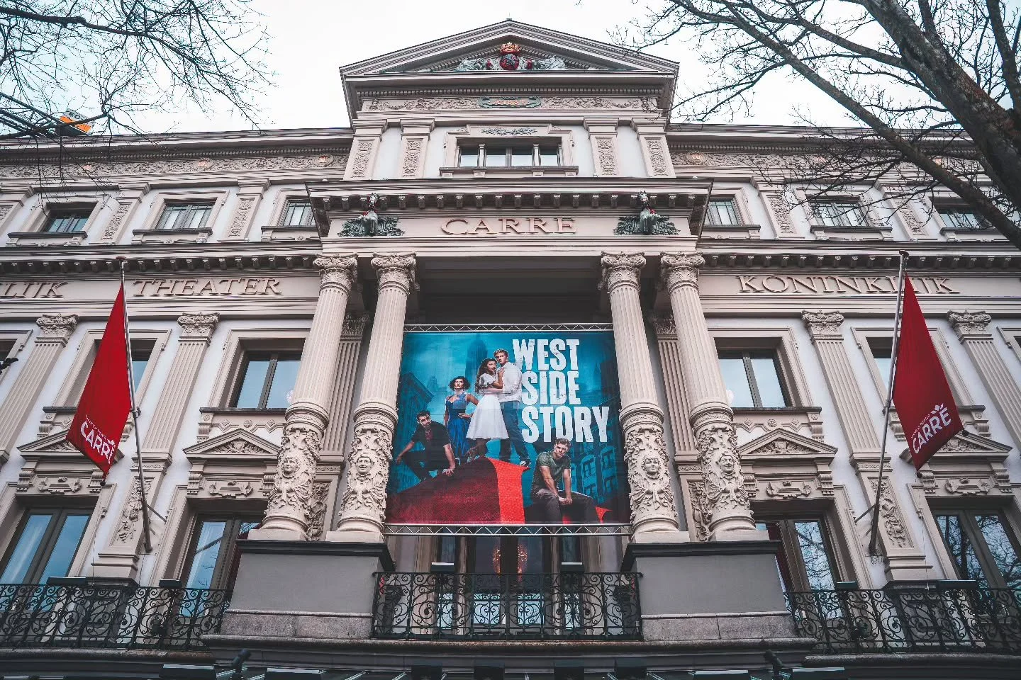 For the month of February, we get to play in Royal Theater Carr&eacute; here in Amsterdam ❤️