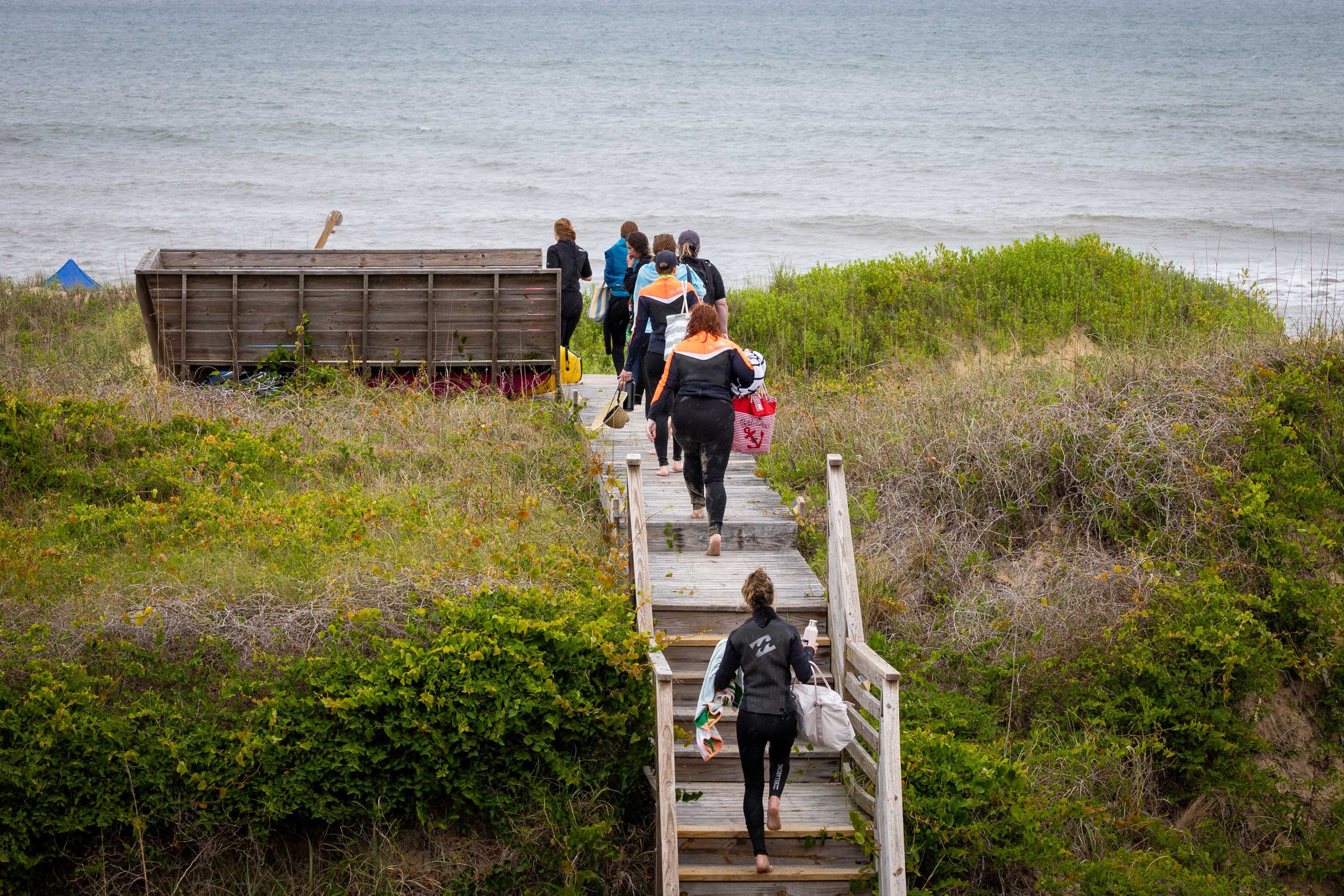 Captured by photographer Anna Meshcheri during a life-changing week in North Carolina with First Descents—this series documents young adults with MS learning to surf, finding their strength, and embracing the joy of adventure.