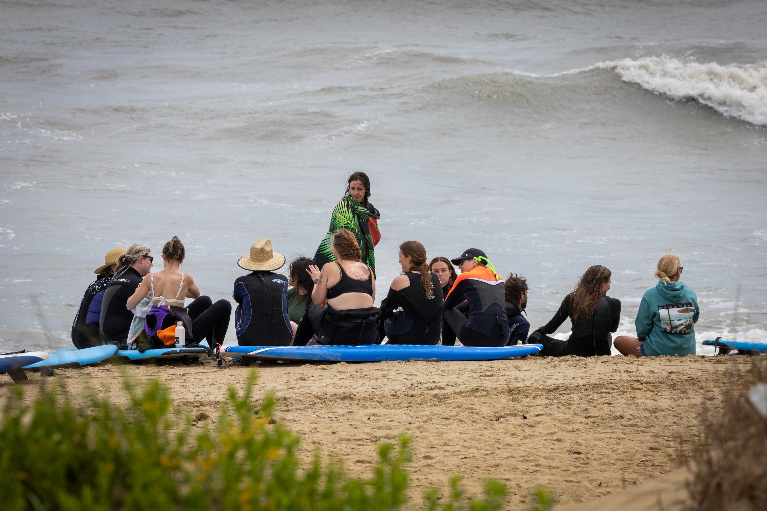 Captured by photographer Anna Meshcheri during a life-changing week in North Carolina with First Descents—this series documents young adults with MS learning to surf, finding their strength, and embracing the joy of adventure.