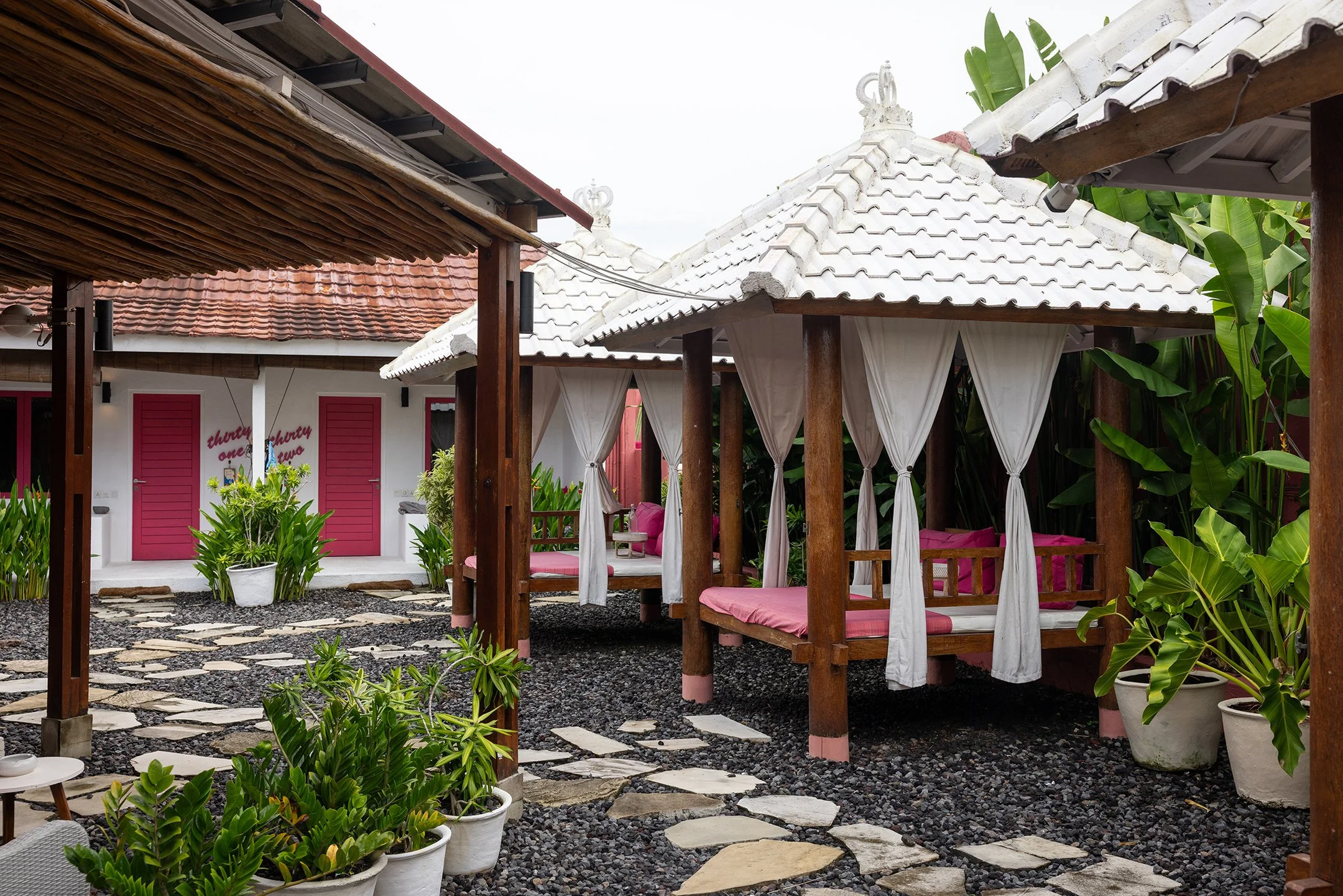 A luxury hotel in Bali captured through professional hospitality photography, highlighting architectural details, interiors, and tropical atmosphere. Shot by a New York–based travel and hospitality photographer specializing in hotels, resorts, and lu