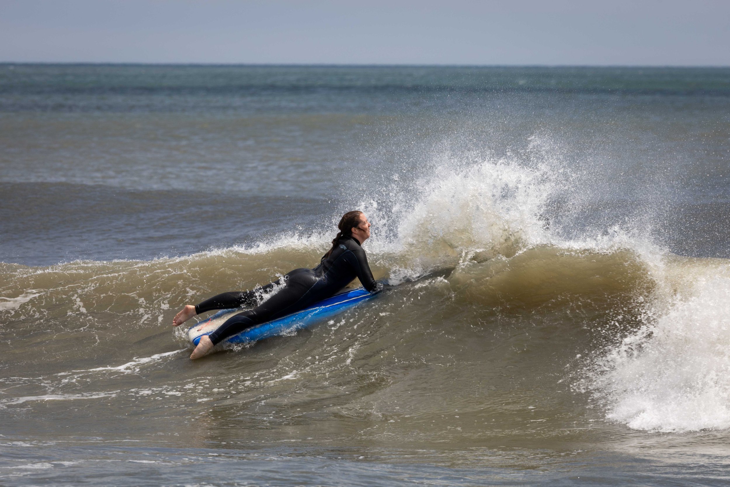 Captured by photographer Anna Meshcheri during a life-changing week in North Carolina with First Descents—this series documents young adults with MS learning to surf, finding their strength, and embracing the joy of adventure.