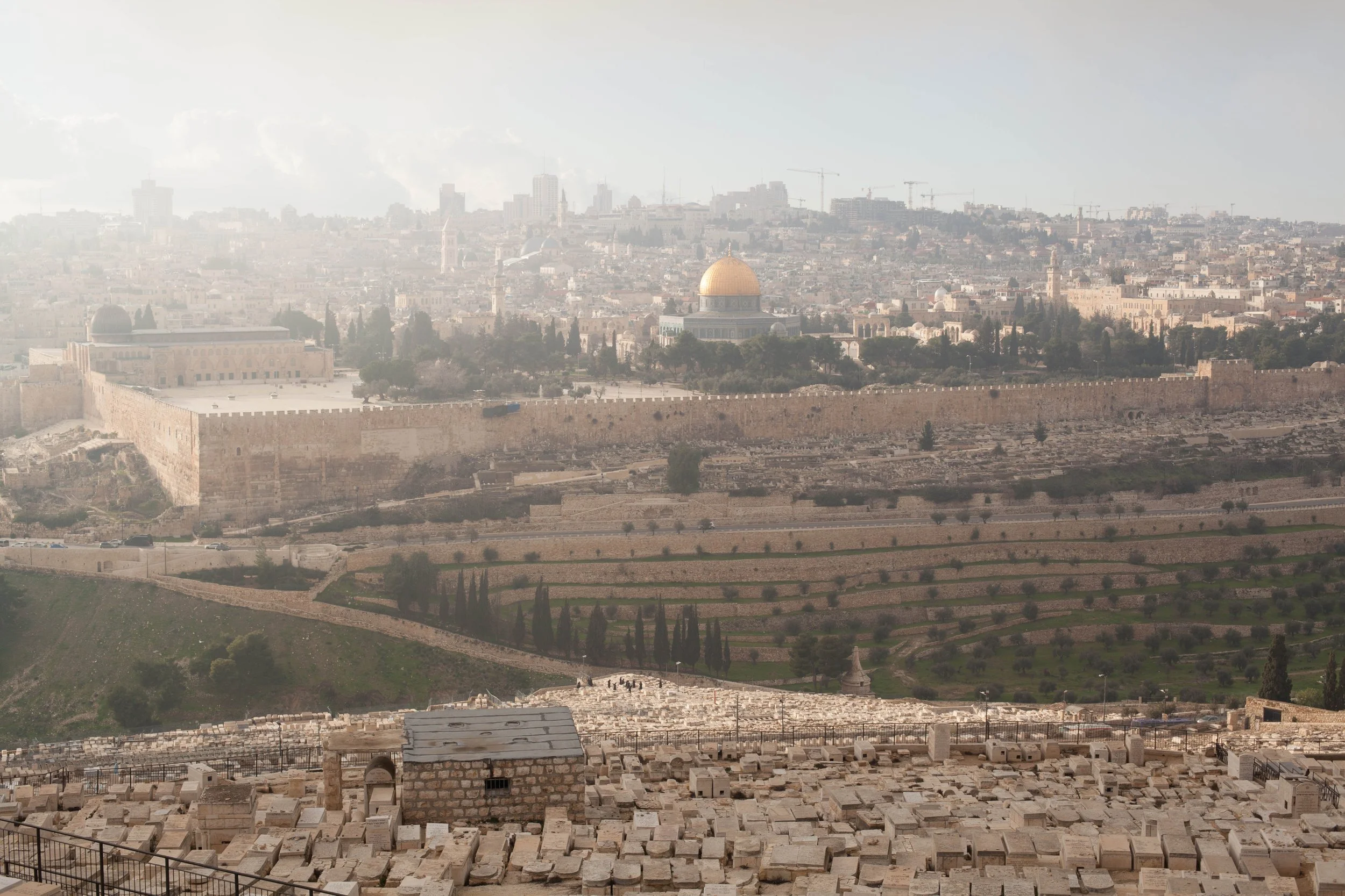 Hazy Jerusalem