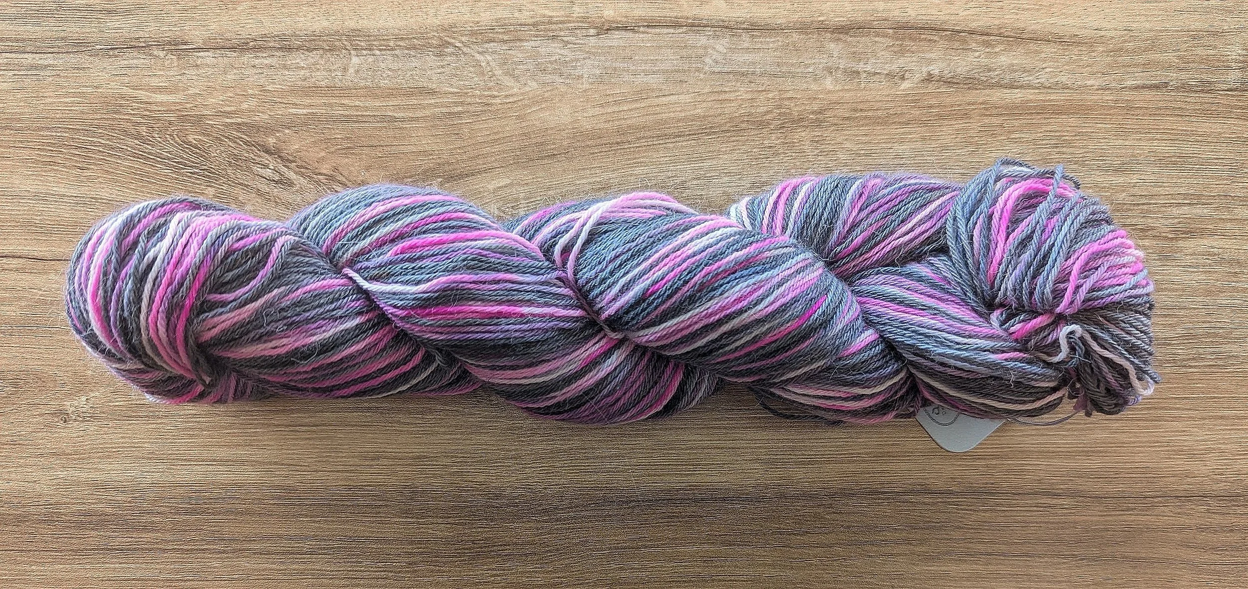 hand-dyed yarn - blacklight reactive