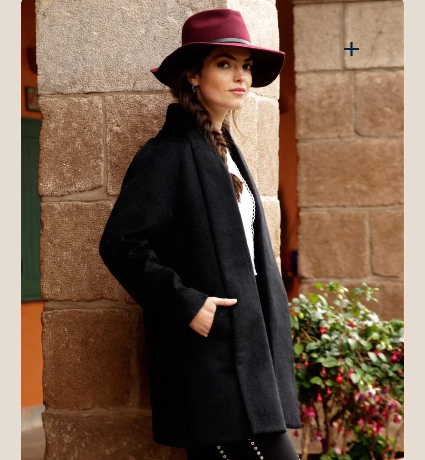 Shawl Collar Suri