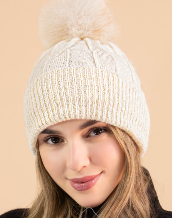 pom-pom hat
