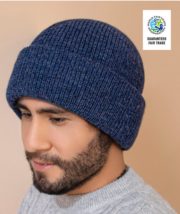 solid, double knit hat 