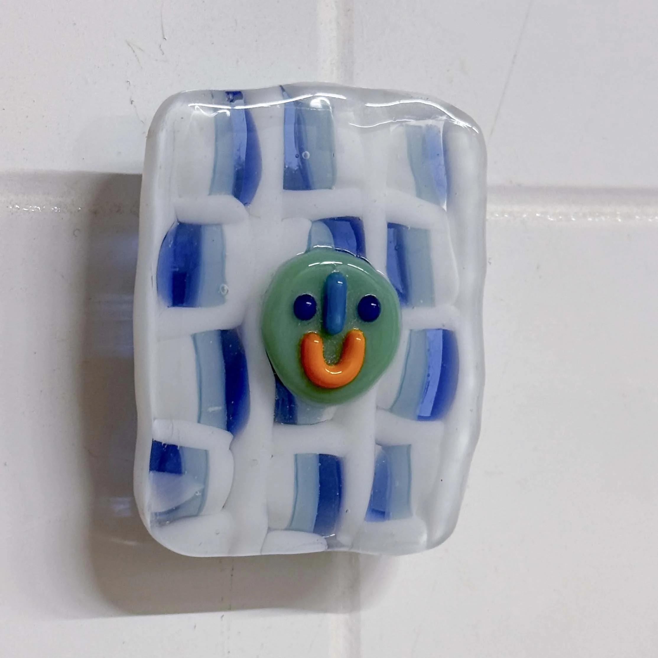 Blue Windows Smiley Magnet
