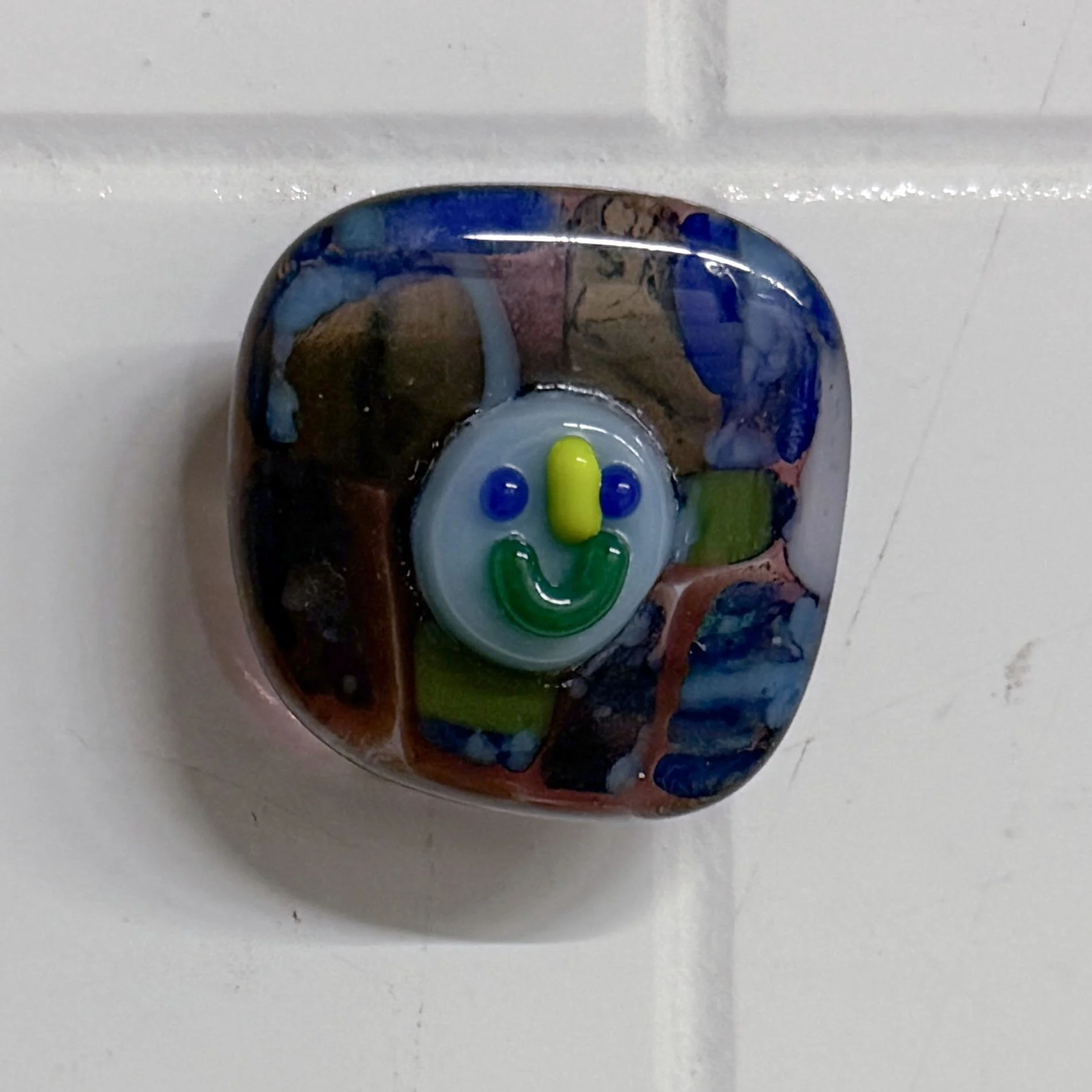 Forest Grin Smiley Magnet