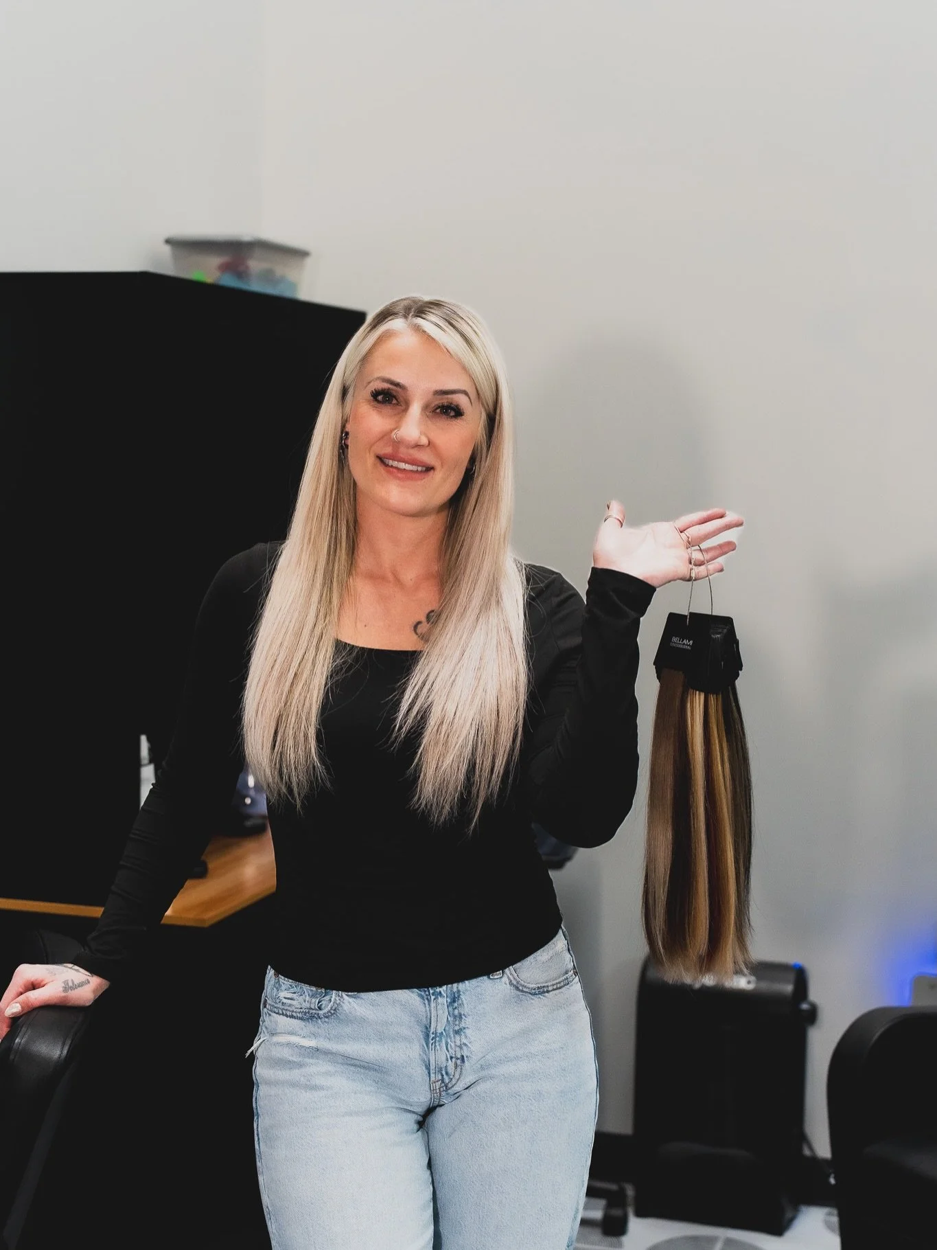 Are you ready to get the best hair extensions of your life? ✨

Morganne from @hairbymo.xo is here to give you exactly what you need fully personalized and customized for each individual client. No one-size-fits-all. Every install is tailored to your 