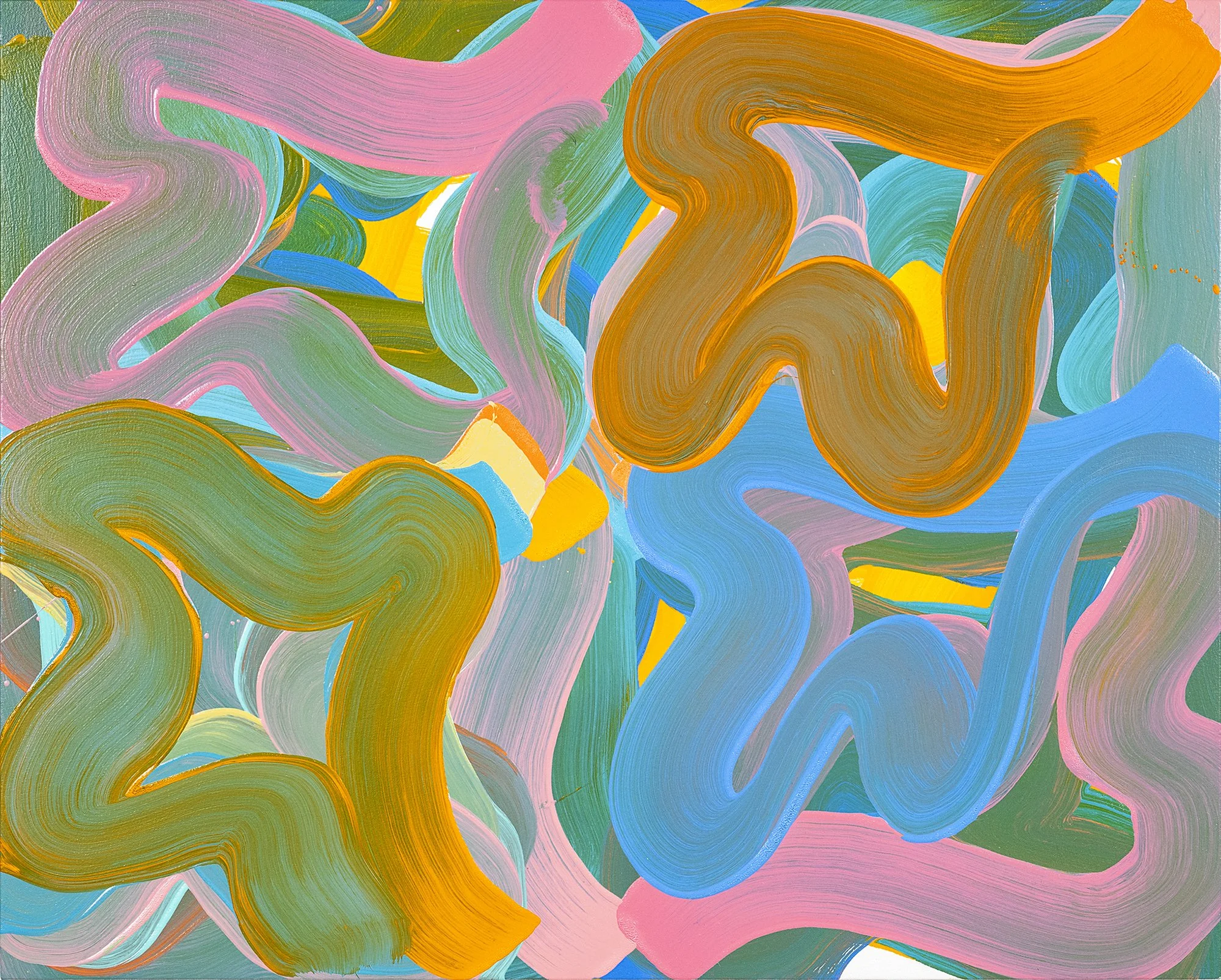 Whirl no. 4, 2025. Oil/canvas — 60.9 x 76.2 cm / 24 x 30 in. Photo: Michael Love (c)