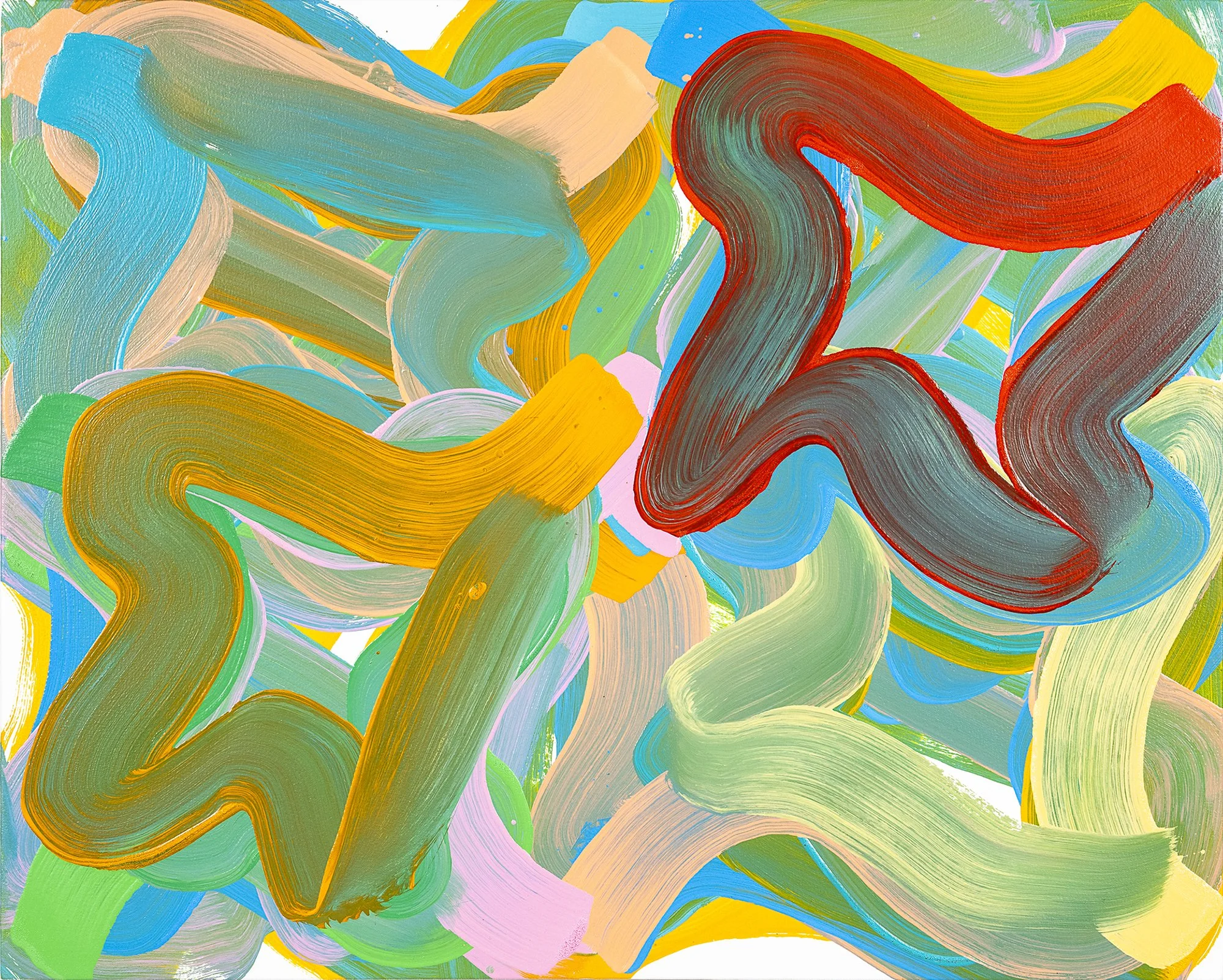 Whirl no. 1, 2025. Oil/canvas — 60.9 x 76.2 cm / 24 x 30 in. Photo: Michael Love (c)